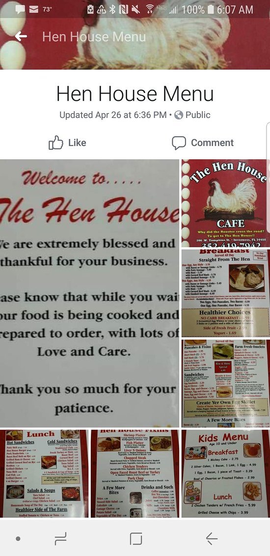 The Hen House Cafe